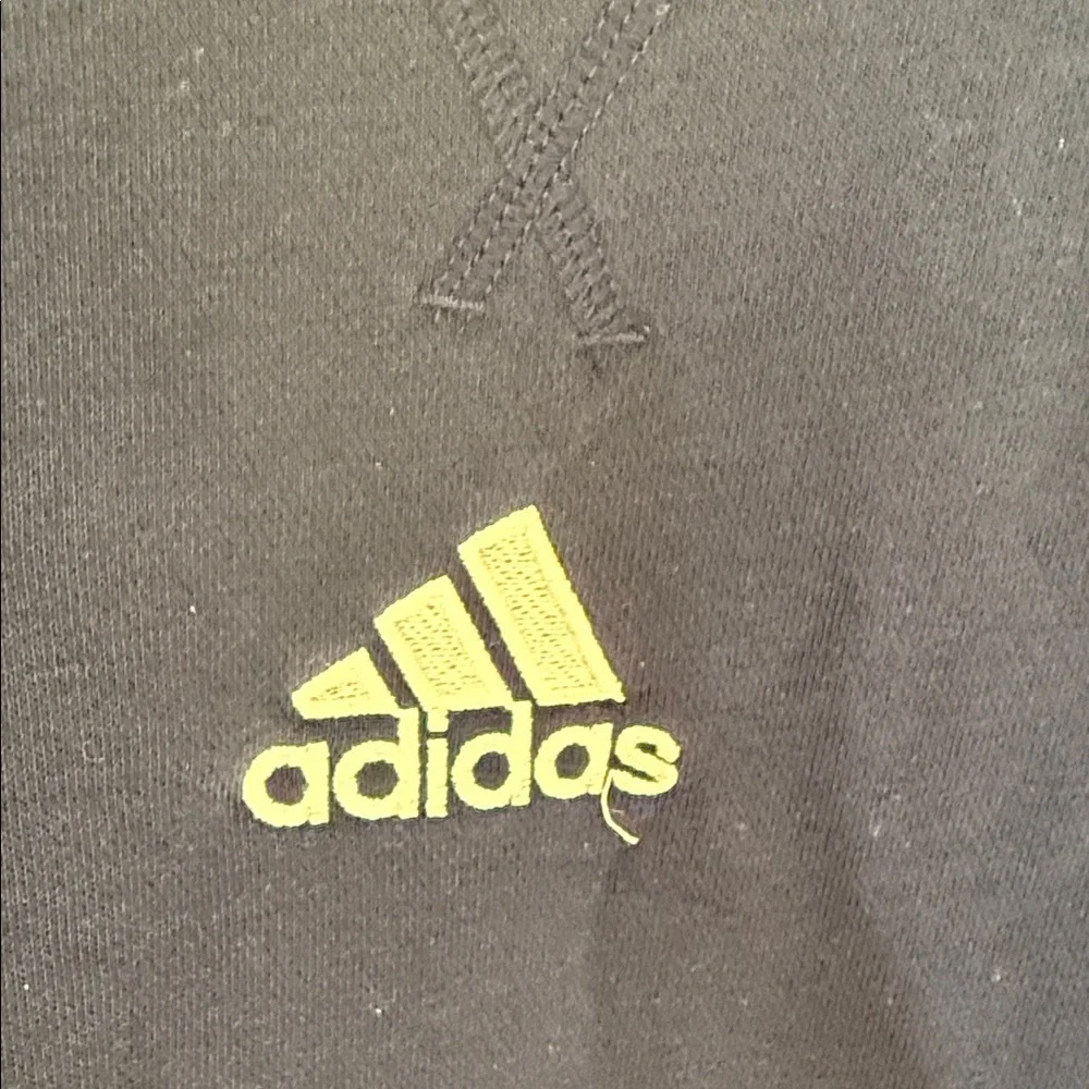 Adidas Men's Dark Blue Crewneck Sweater